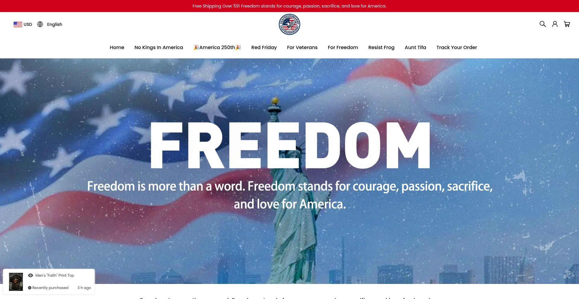 Usafreedomarmy.com