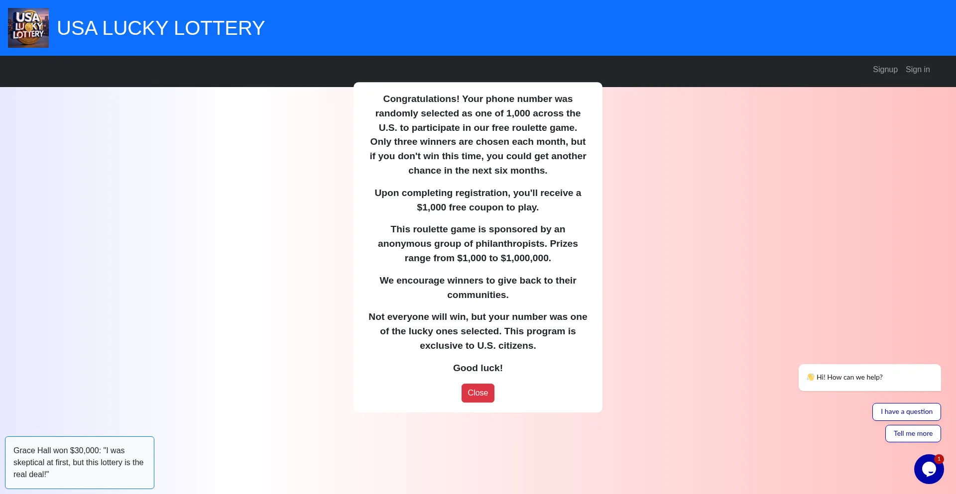 Usaluckylottery.com est-il Sûr et Fiable ?
