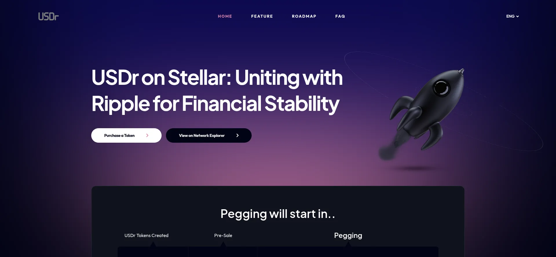 Website screenshot of Usdripple.com