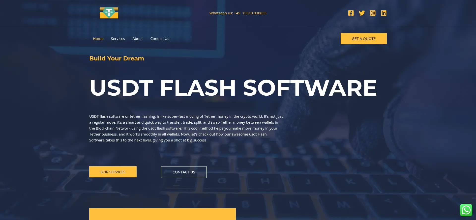 Usdtflashsoftware.com