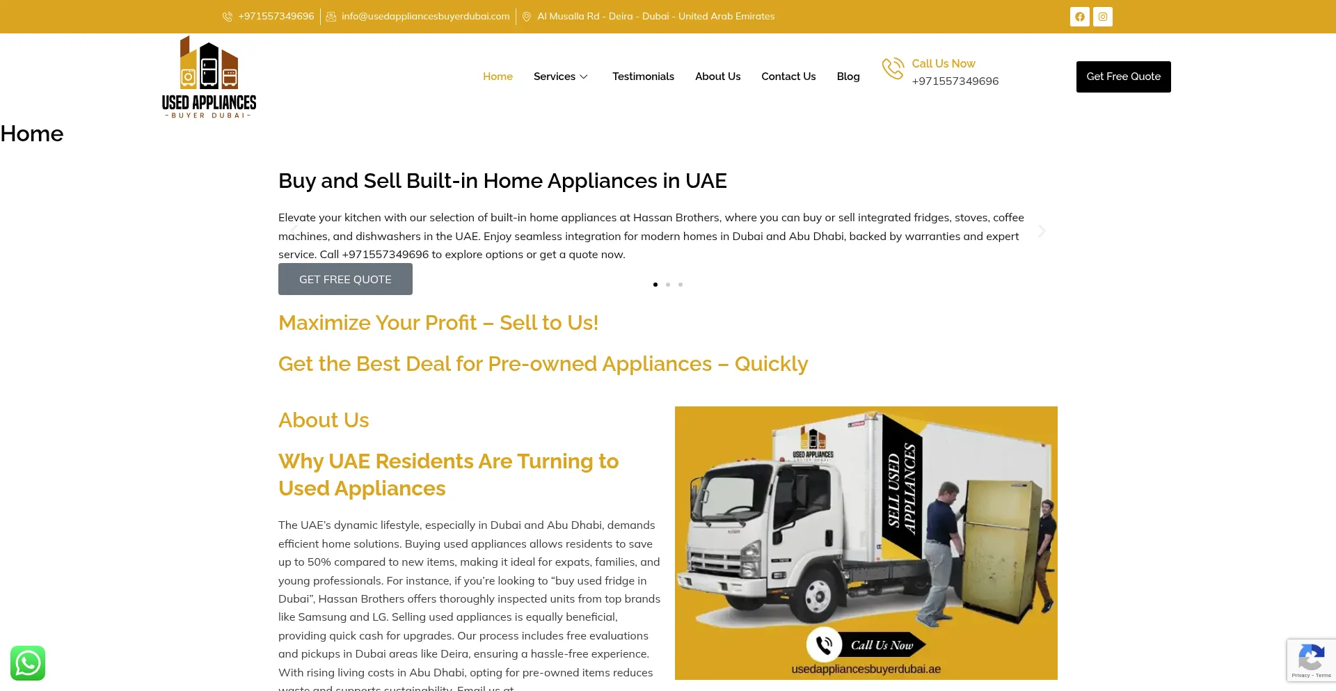 Usedappliancesbuyerdubai.ae