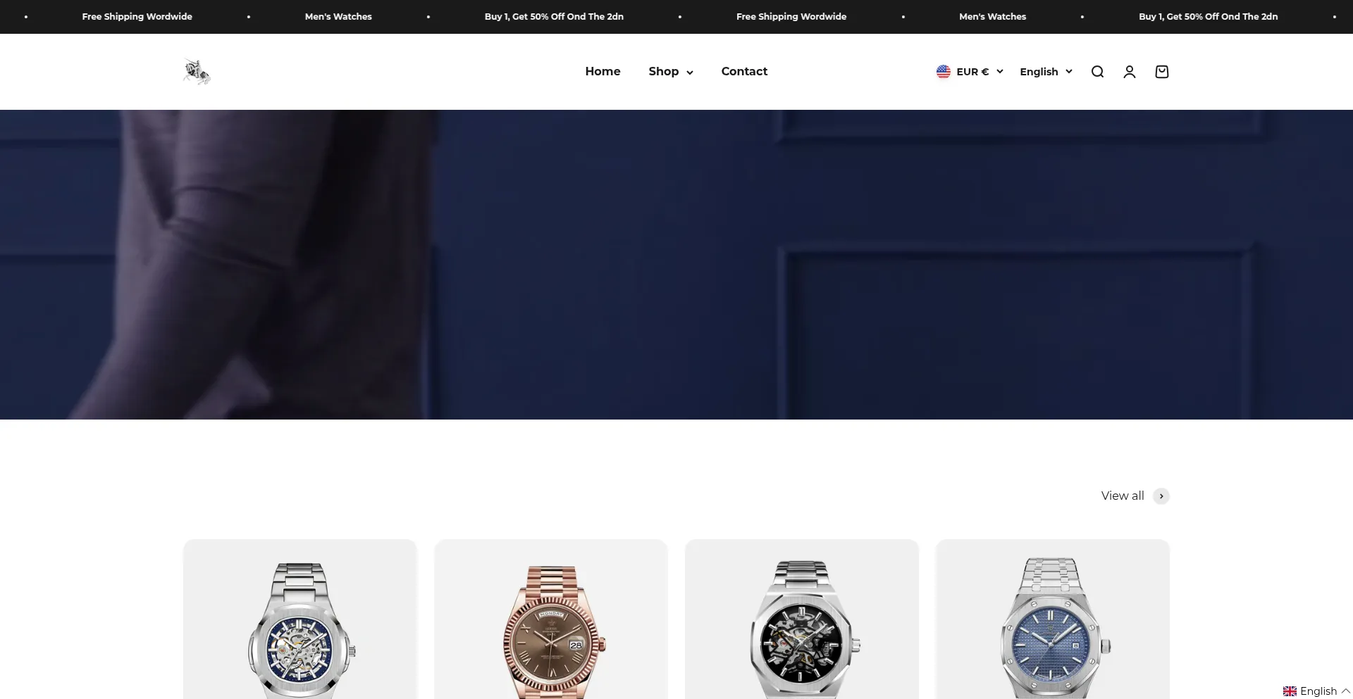 Website screenshot of Usezarelli.com