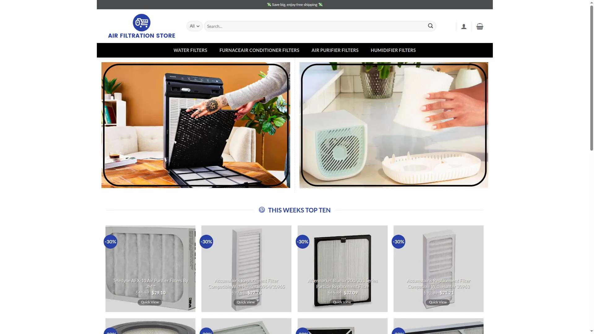 Usfreshairfilters.com