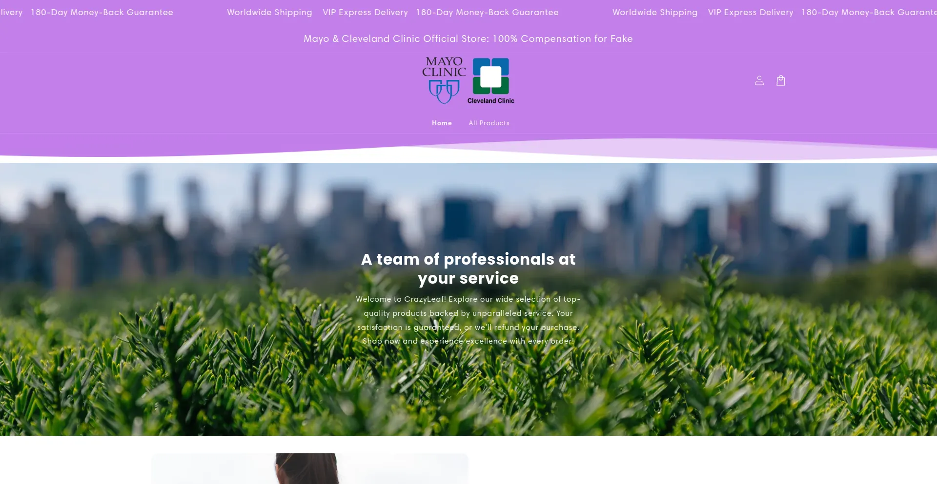 Website screenshot of Usmagic.shop
