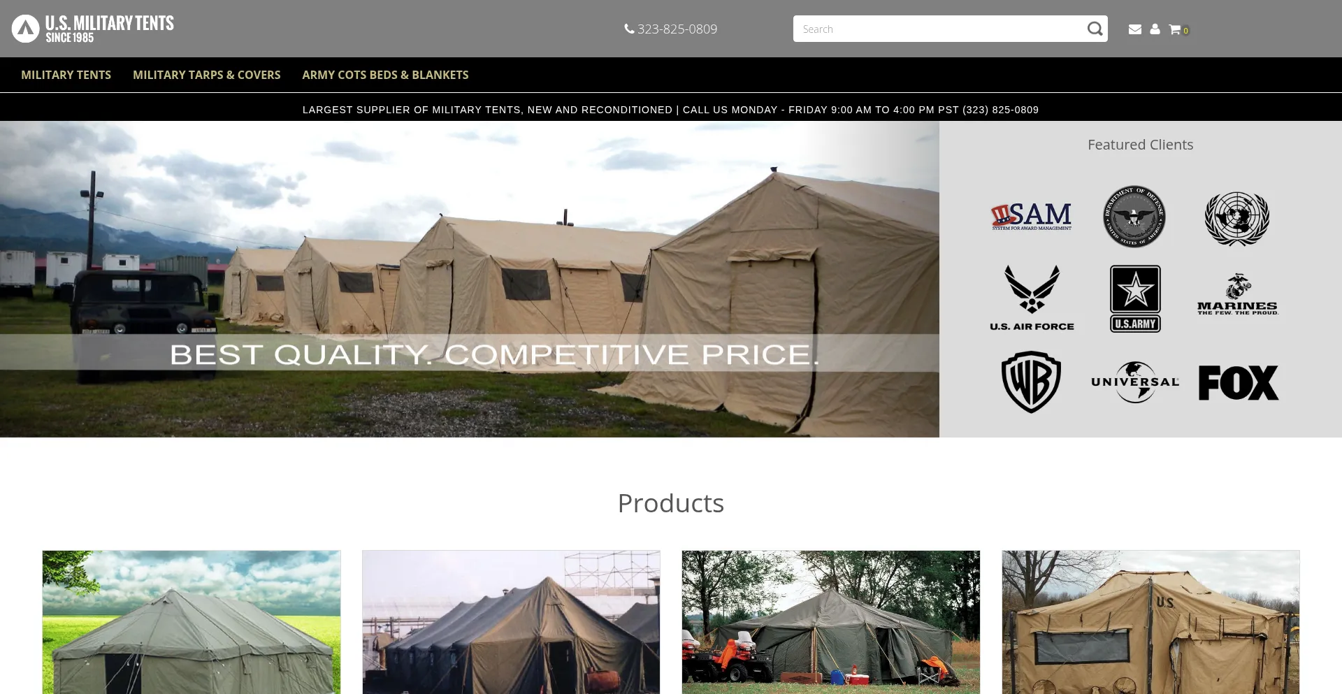Usmilitarytents.com est-il Sûr et Fiable ?