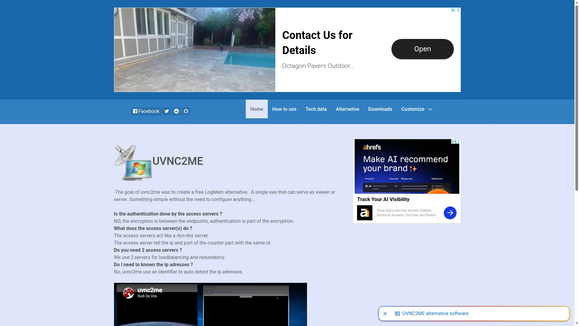 Uvnc2me.com