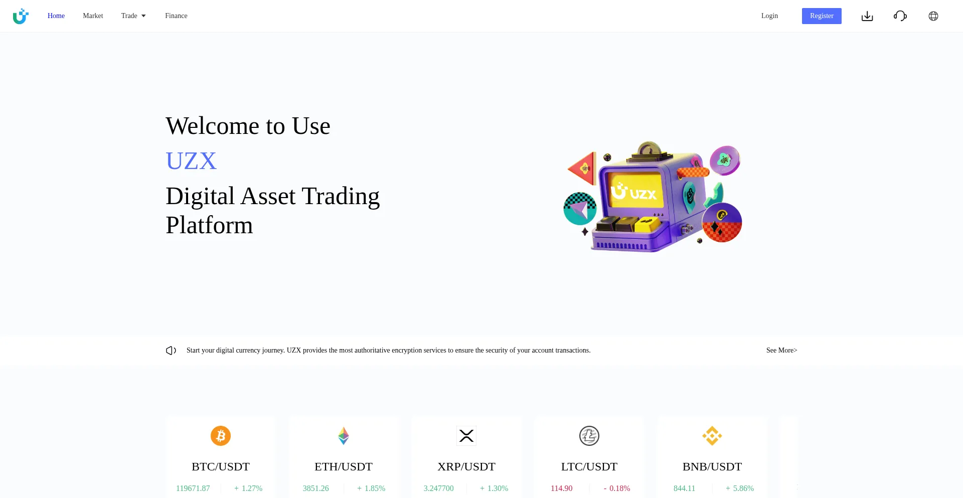 Website screenshot of Uzx-can.com