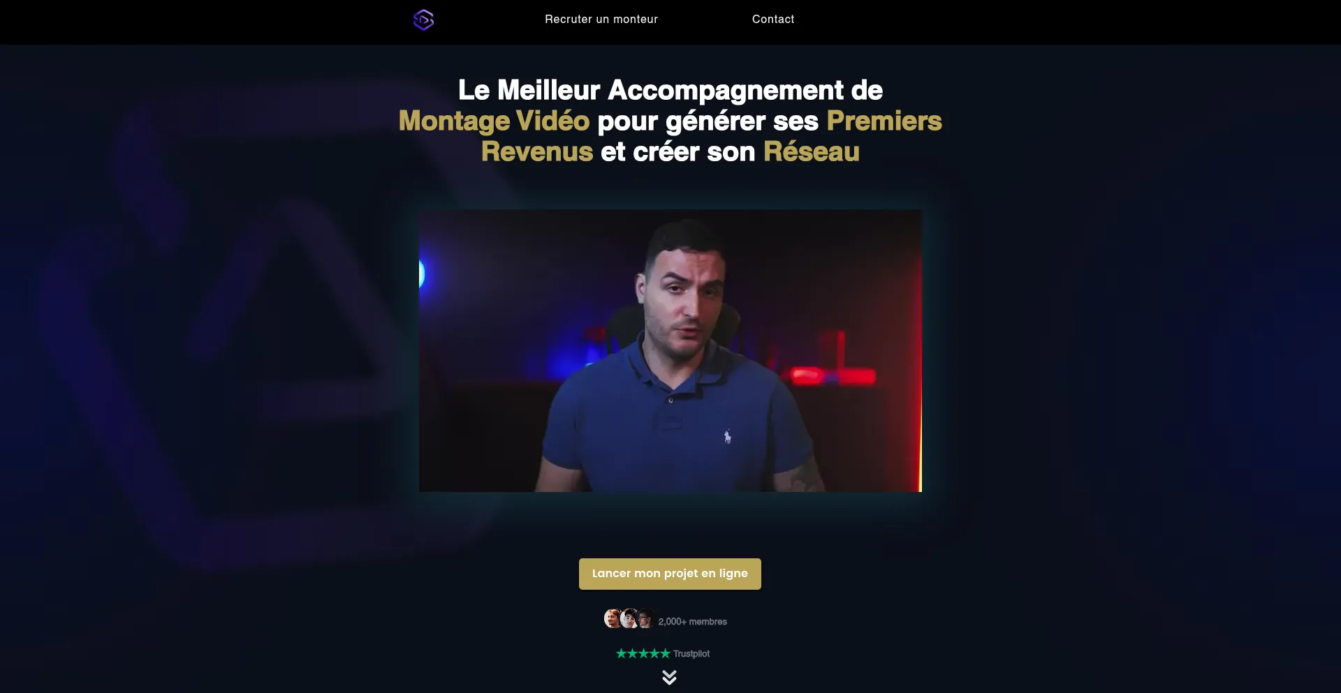 Website screenshot of Valek.fr