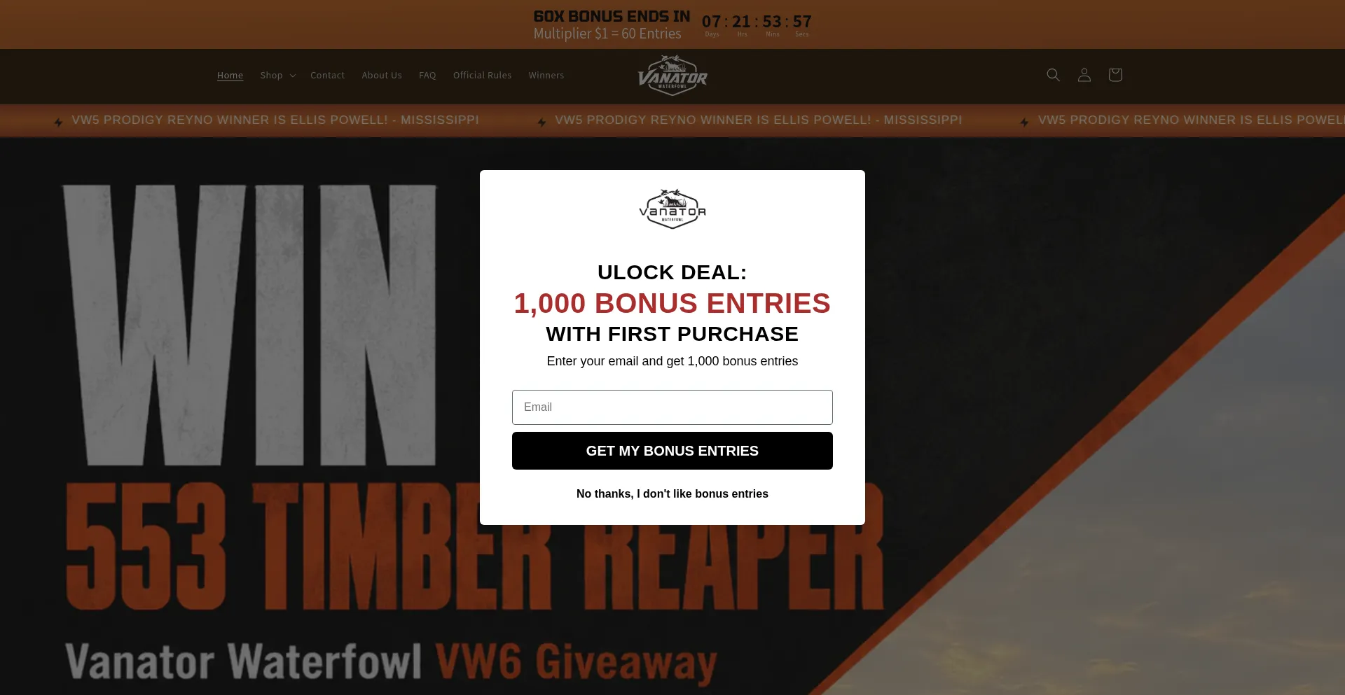 Vanatorwaterfowl.com