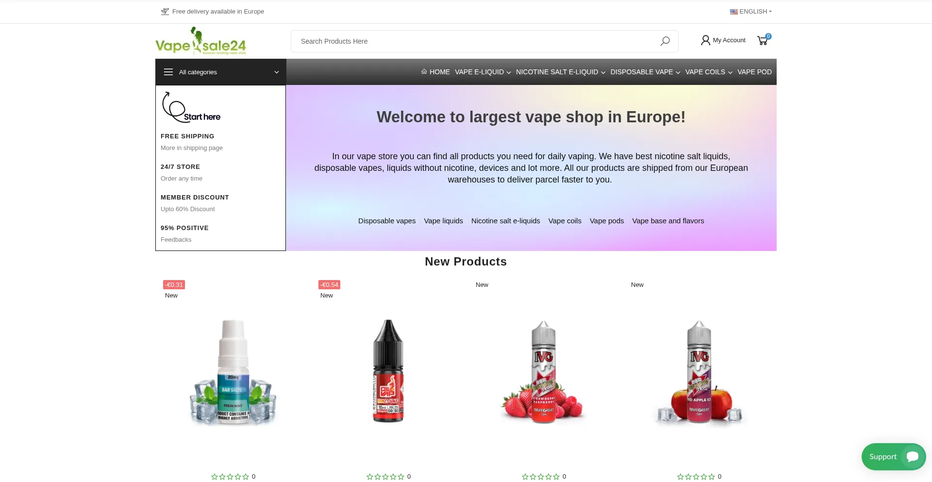 Vapesale24.store est-il Sûr et Fiable ?