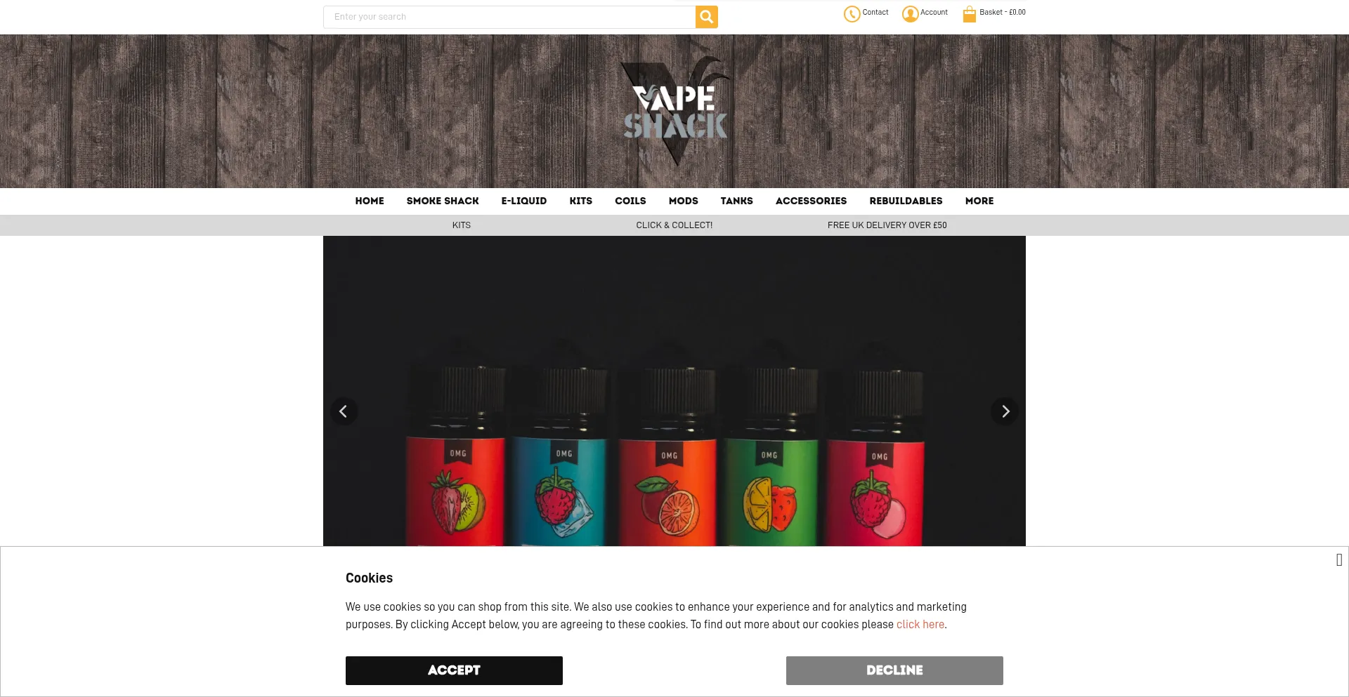 Vapeshack.co.uk est-il Sûr et Fiable ?
