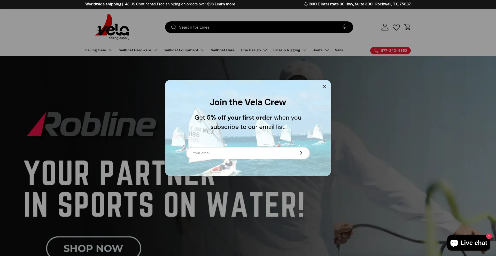 Velasailingsupply.com