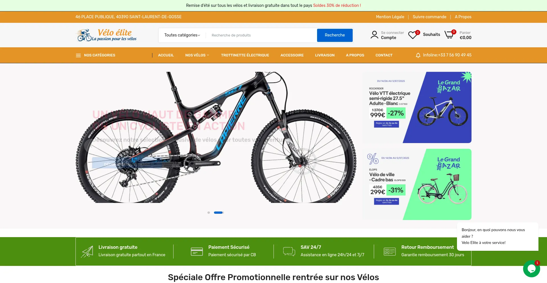 Velo-elite.com est-il Sûr et Fiable ?
