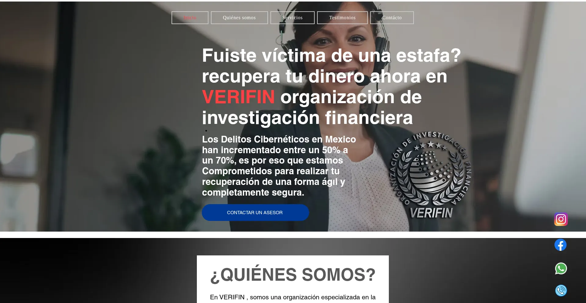 Verifin.mx Screenshot