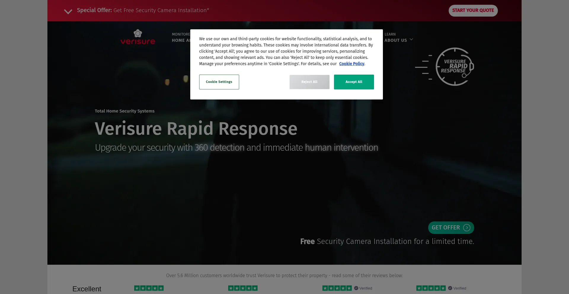 Verisure.co.uk est-il Sûr et Fiable ?
