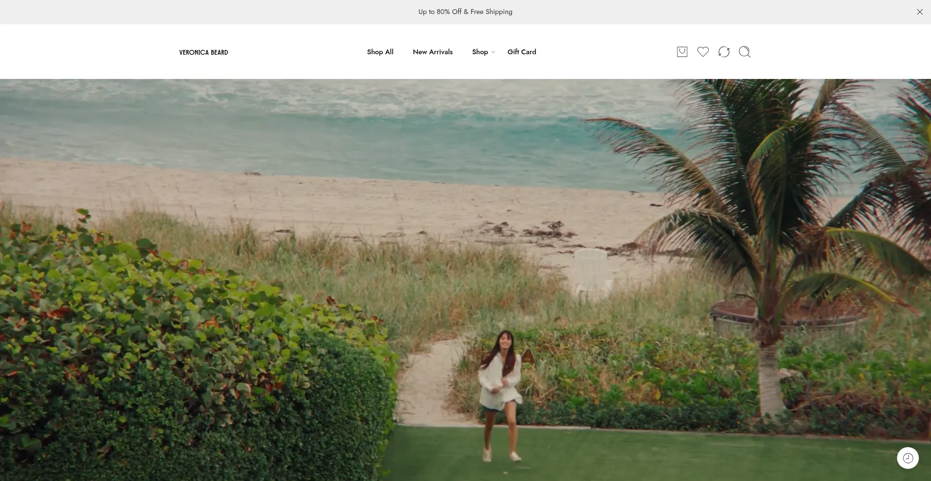Website screenshot of Veronicabeardstyle.com
