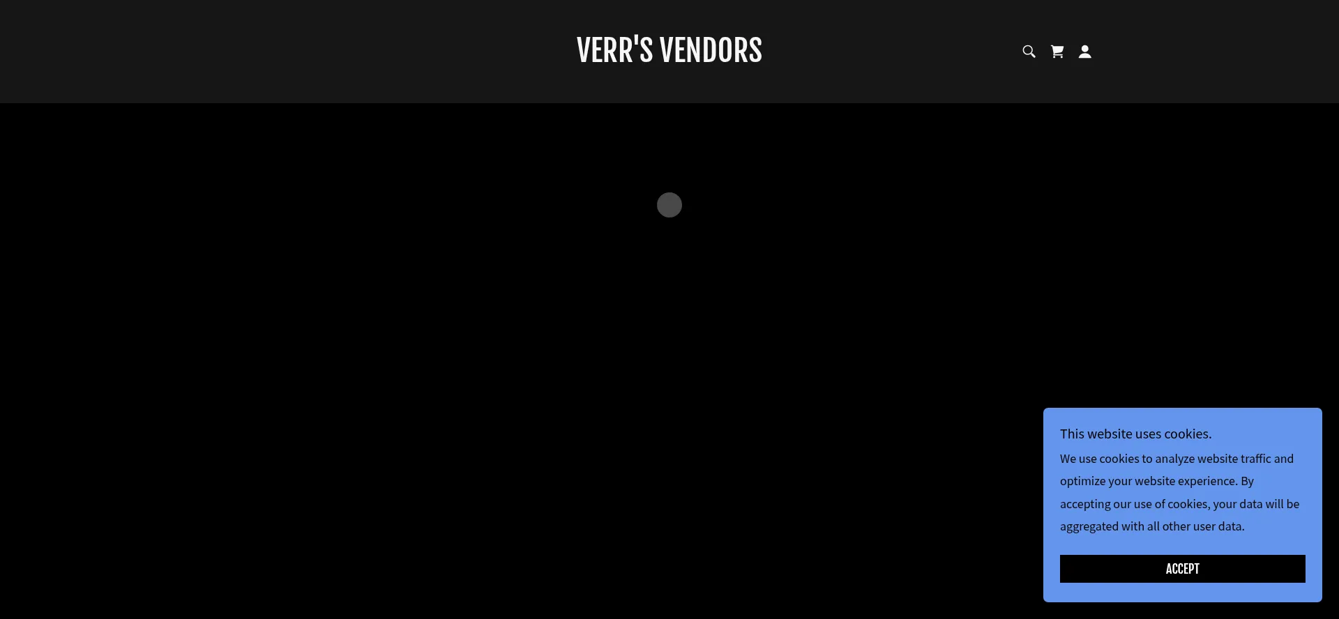 Website screenshot of Verrtv.net