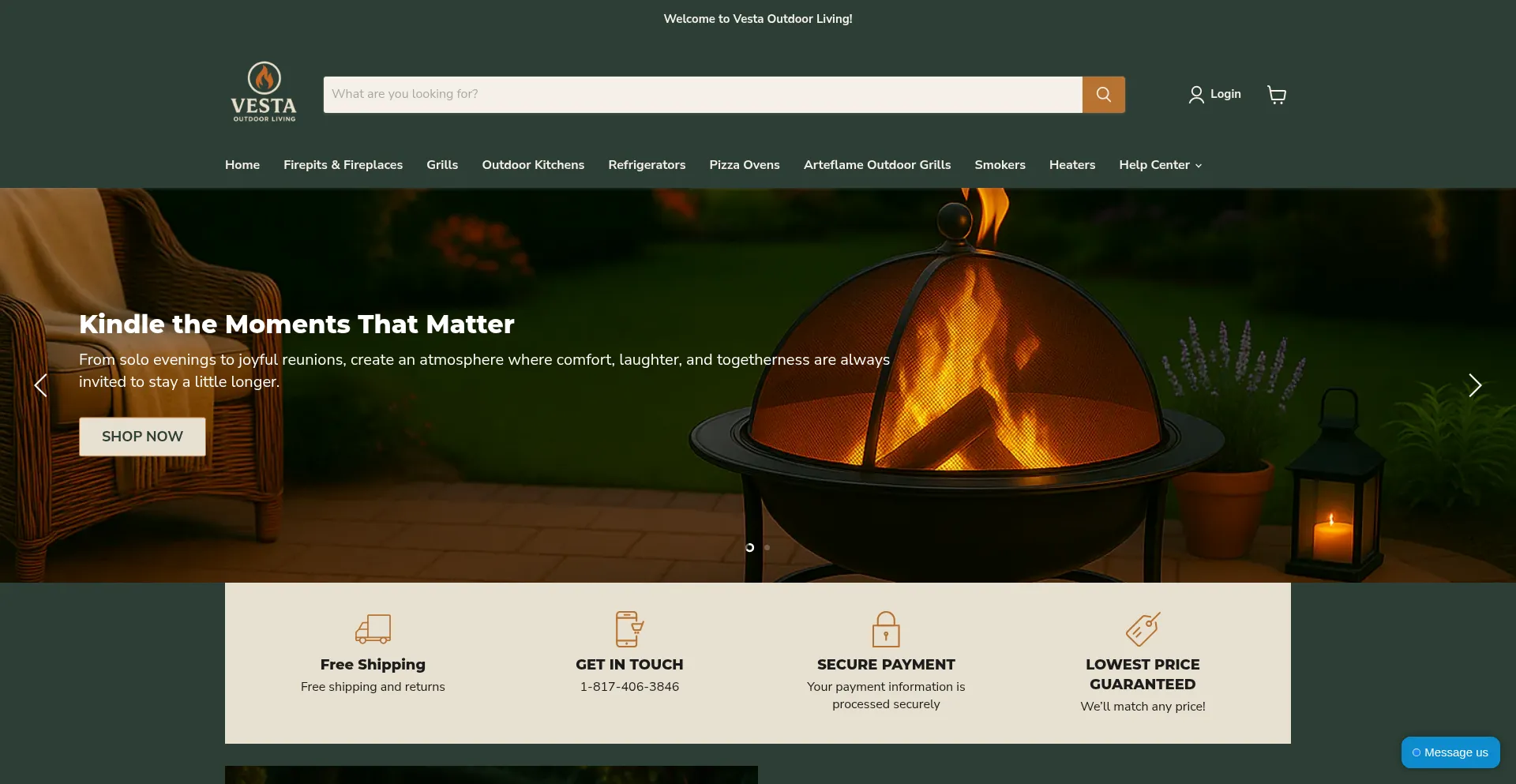 Vestaoutdoorliving.com