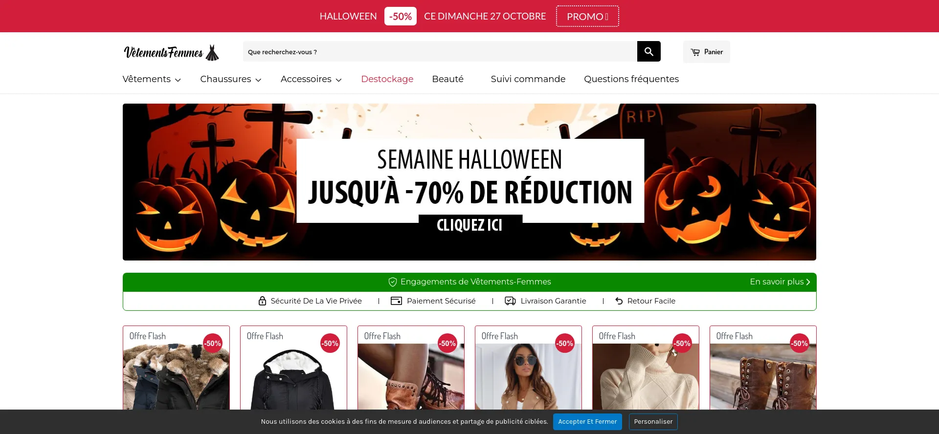Vetement-femmes.com est-il Sûr et Fiable ?