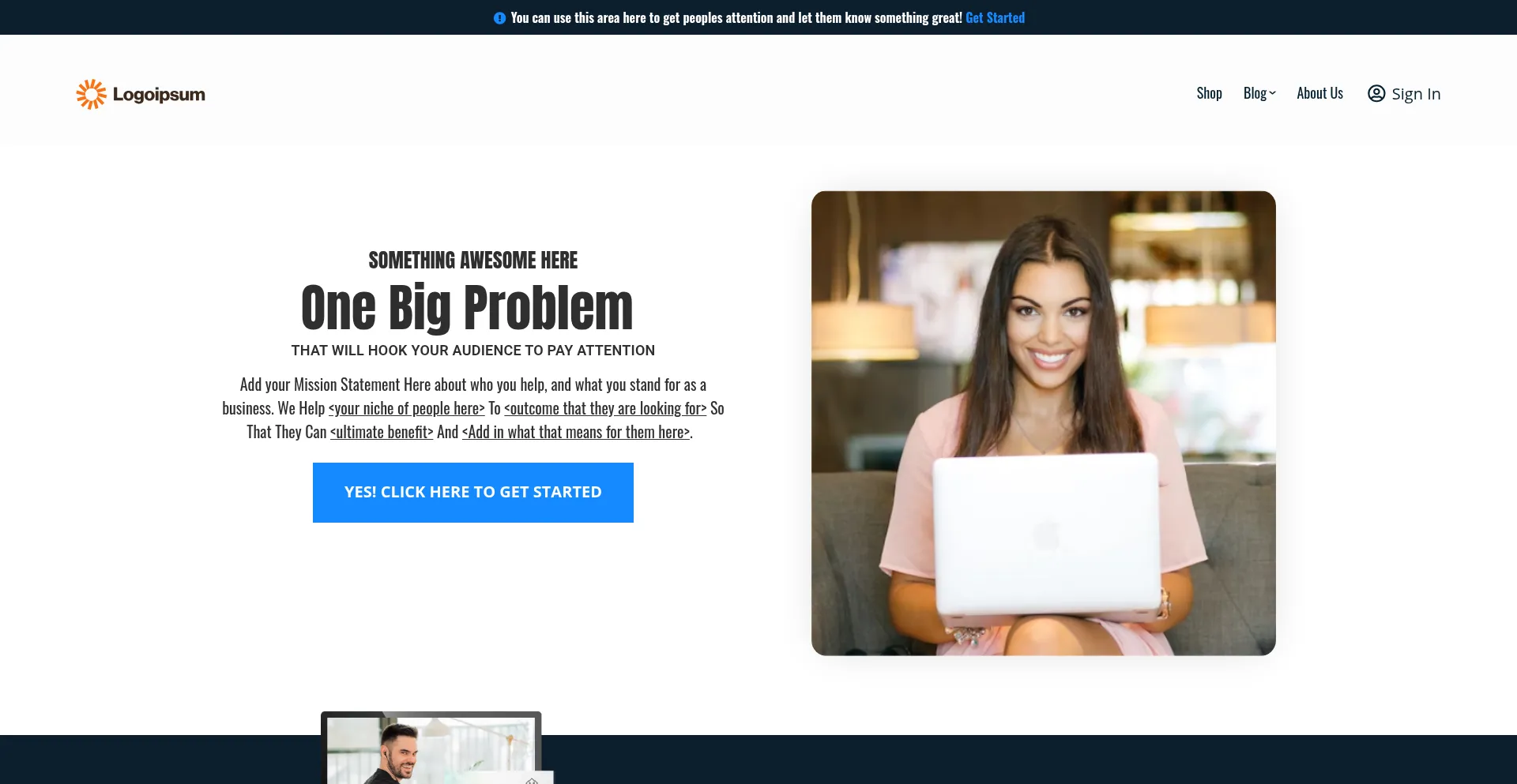 Website screenshot of Victorcatrinacoaching.com