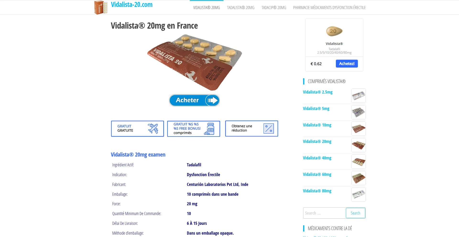 Vidalista-20.com
