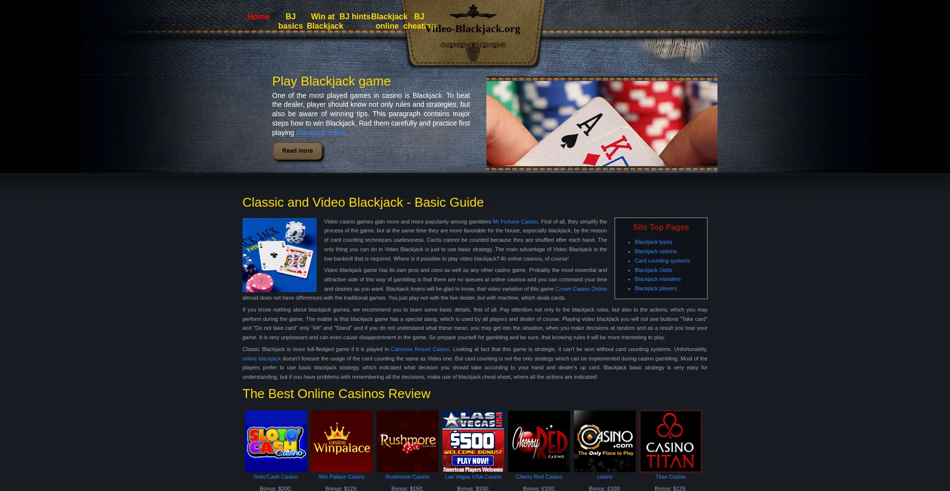 Video-blackjack.org
