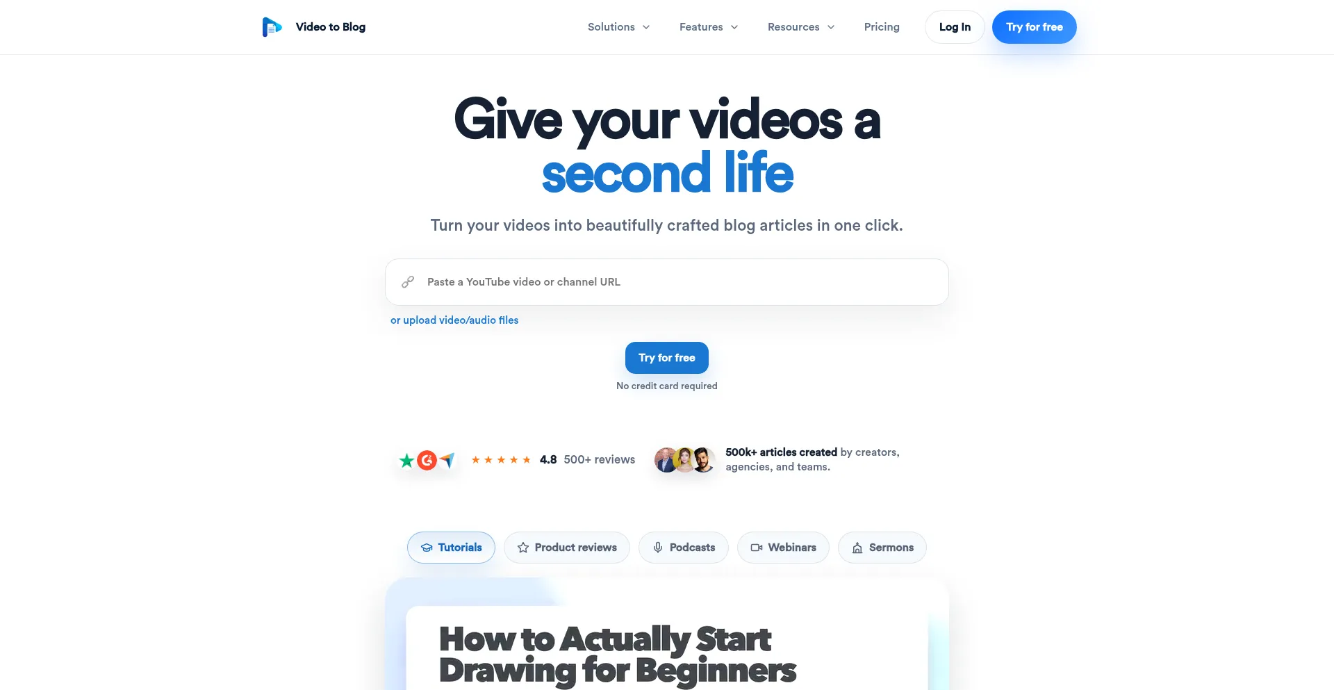 Videotoblog.ai
