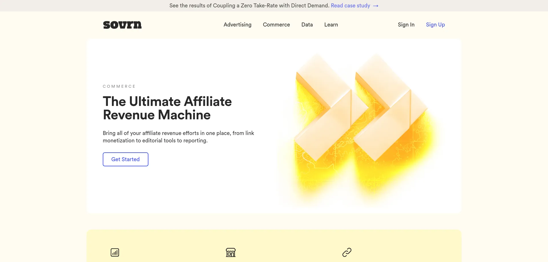 Website screenshot of Viglink.com