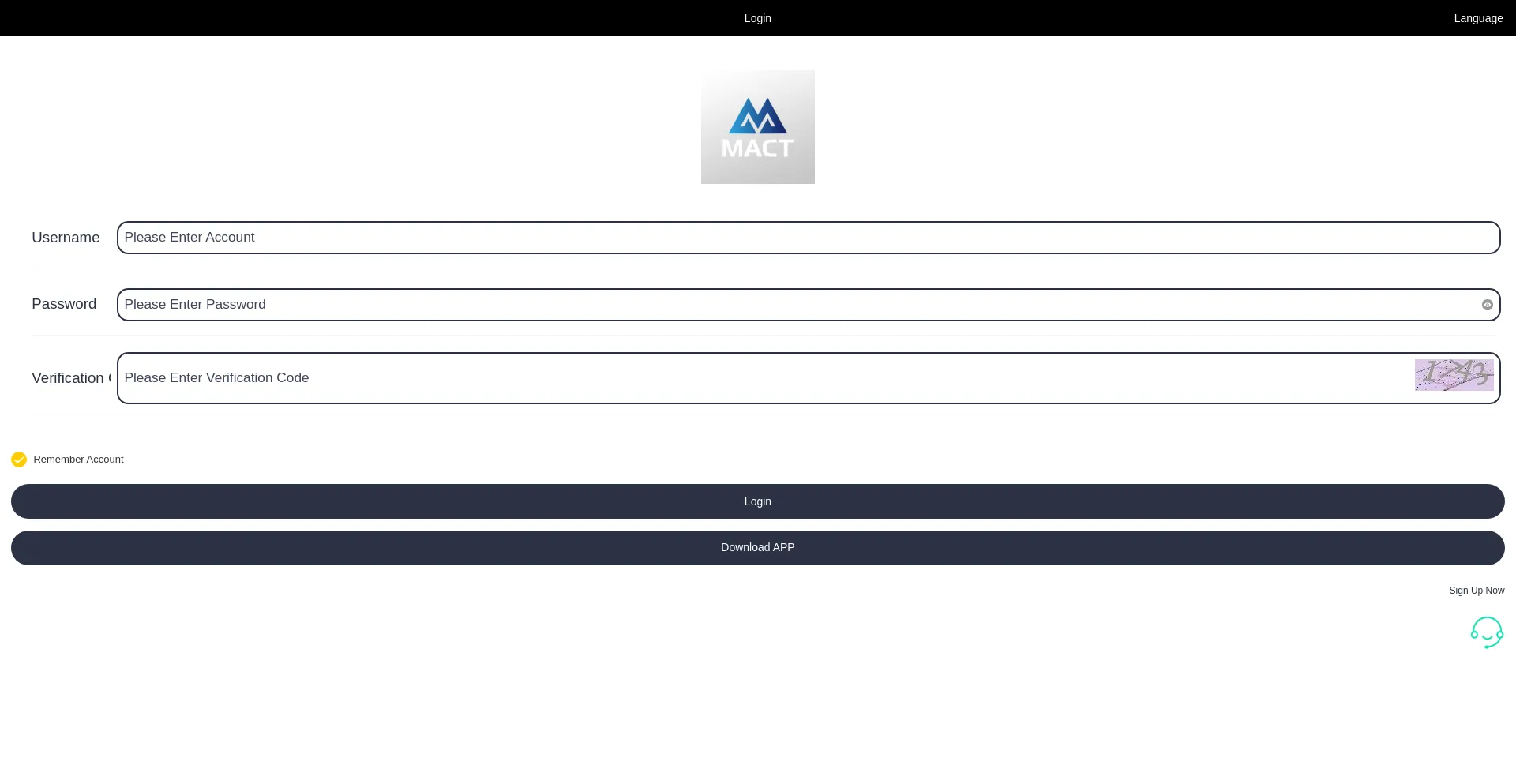 Website screenshot of Vip-mact.com