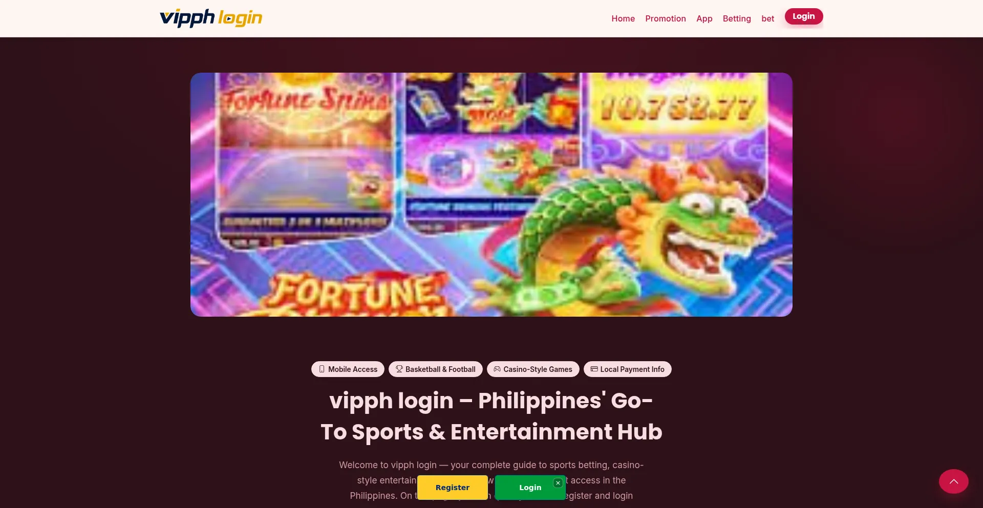 Vipphlogin.bet