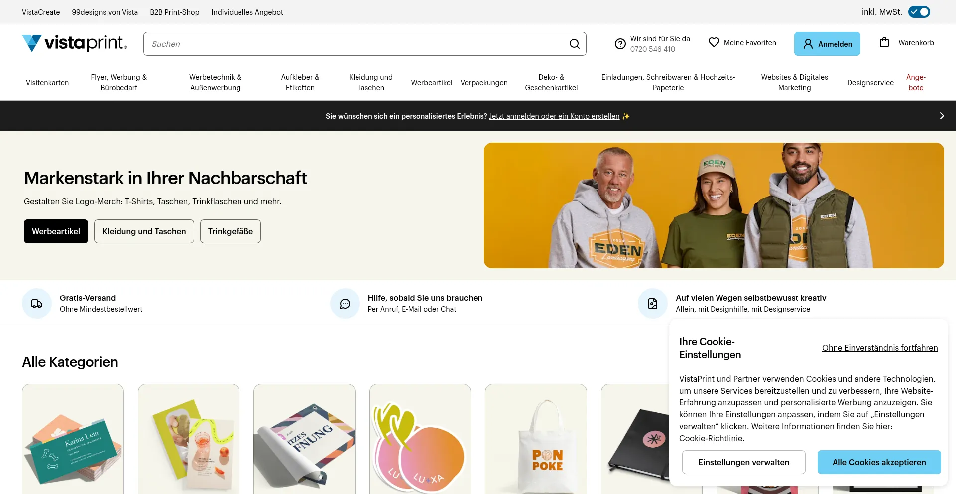 Vistaprint.at