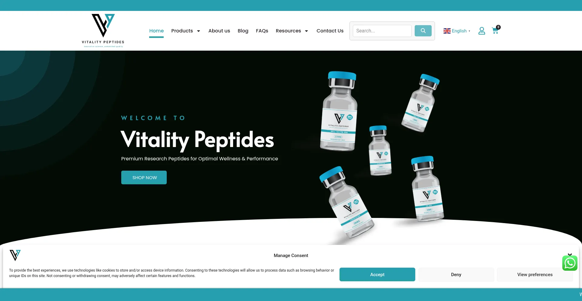 Vitalitypeptides.co.uk est-il Sûr et Fiable ?