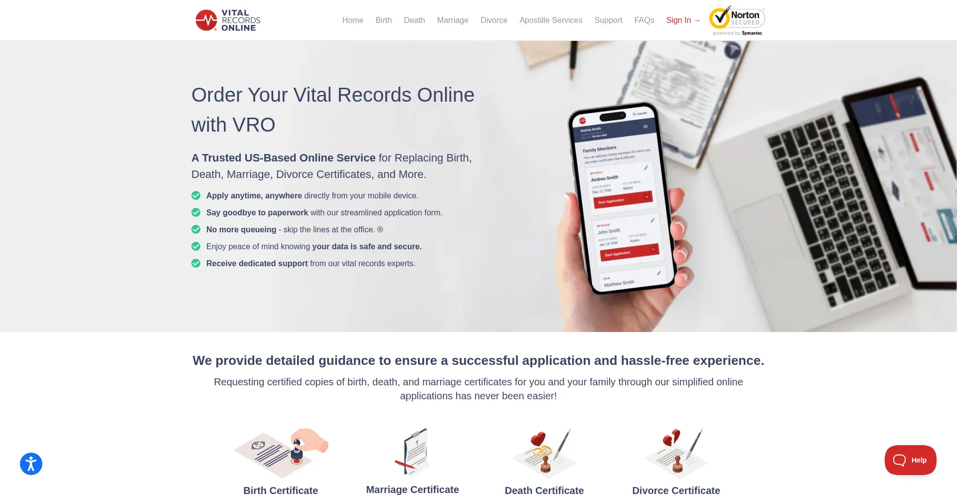 Vitalrecordsonline.com