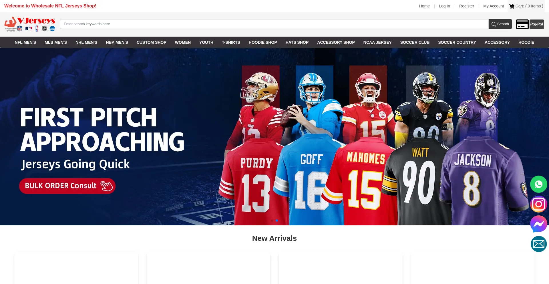 Vjerseys.com est-il Sûr et Fiable ?
