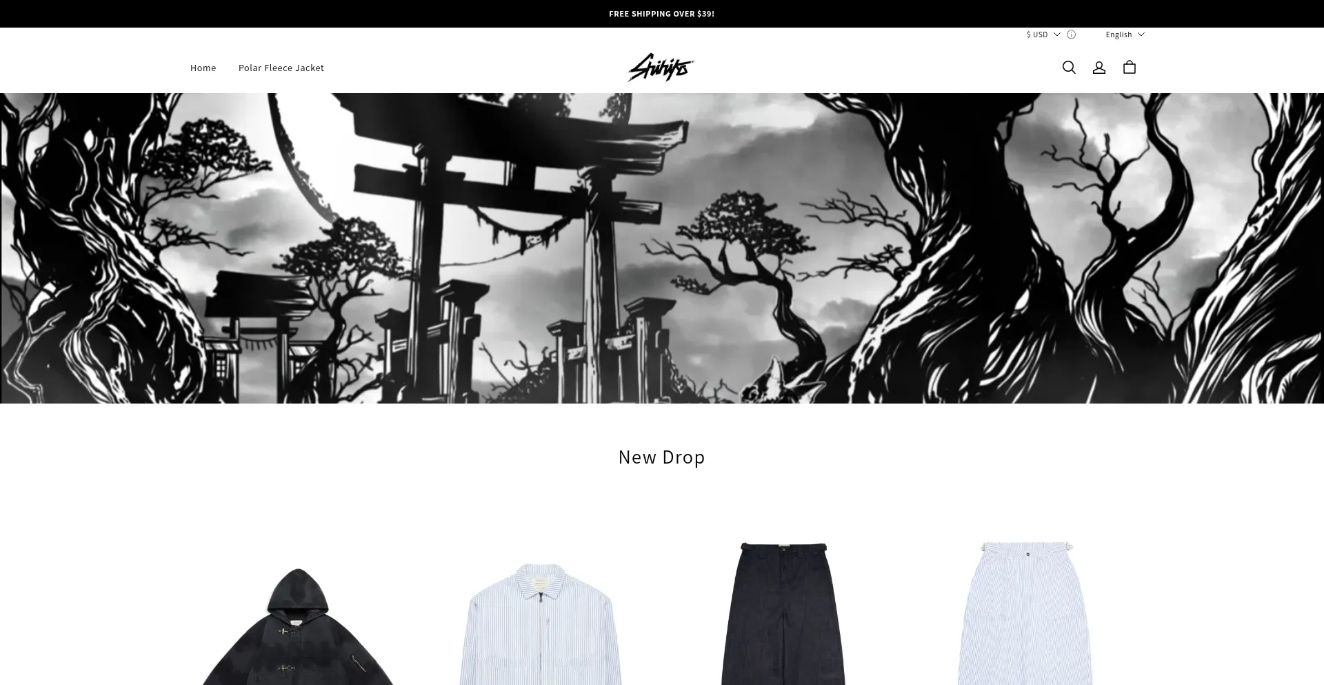 Website screenshot of Vkikn.shop