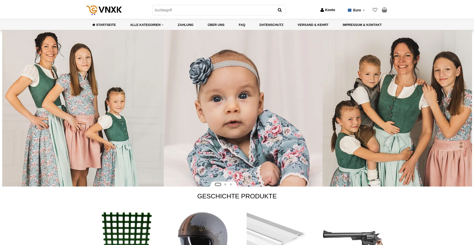 Website screenshot of Vnxk.net