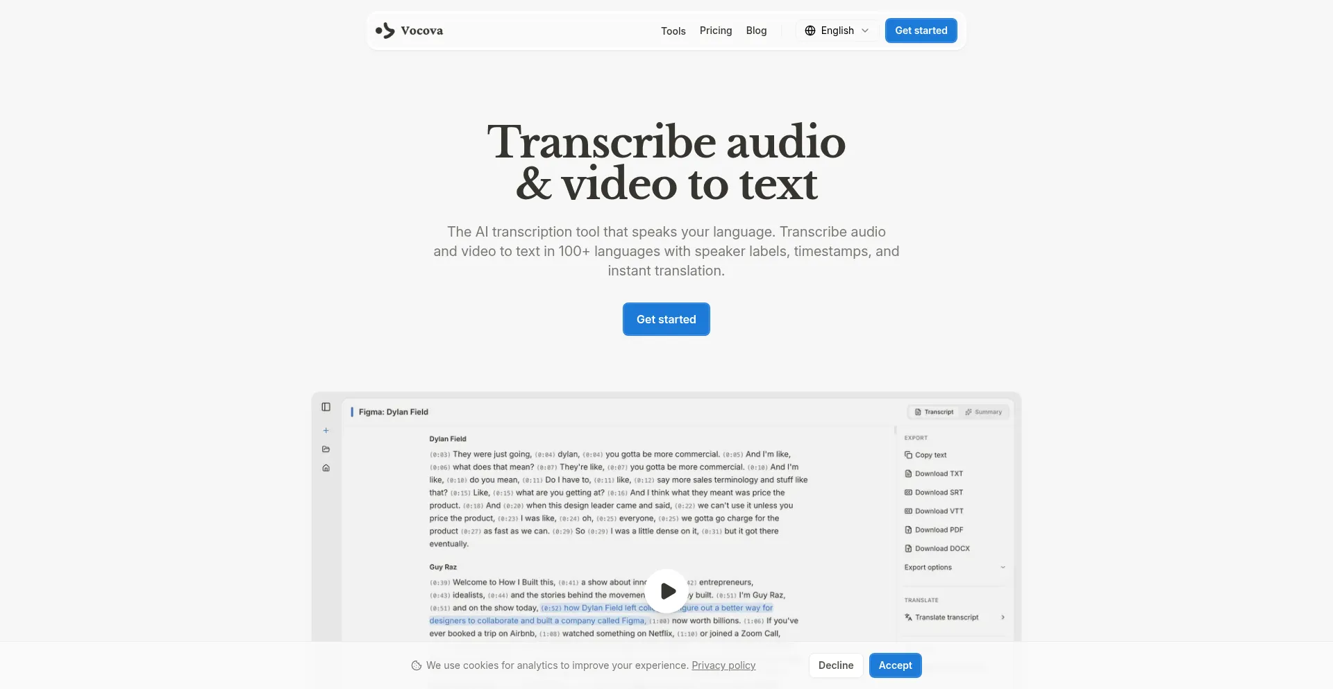 Vocova.app