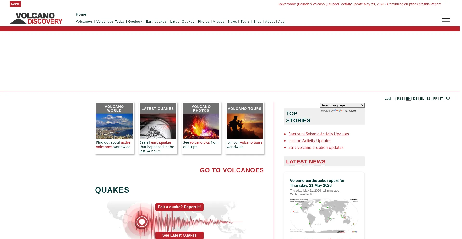 Volcanodiscovery.com