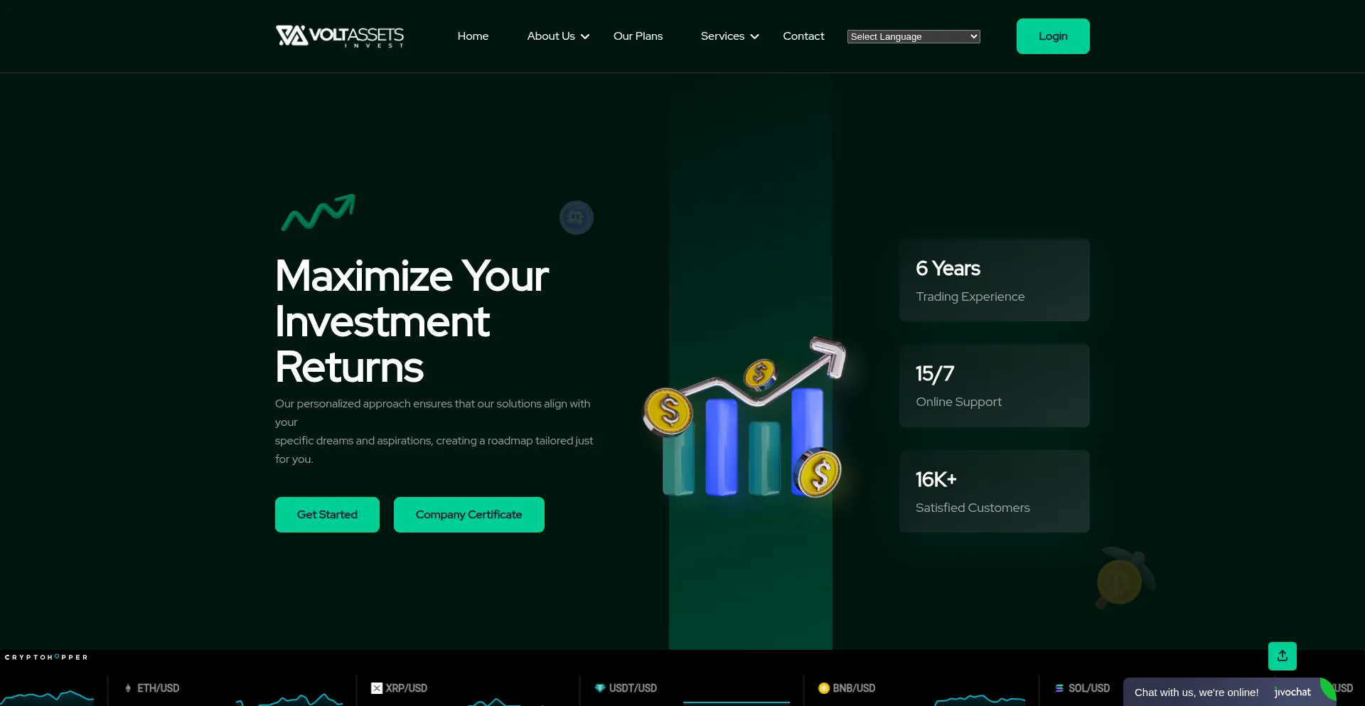 Voltassetsinvest.com est-il Sûr et Fiable ?
