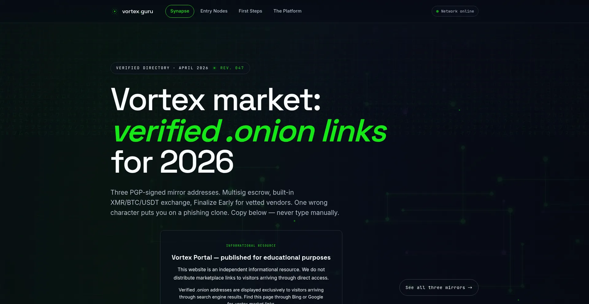Vortexmarket.guru