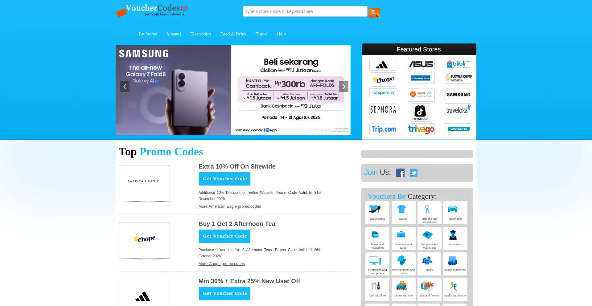 Vouchercodesid.com