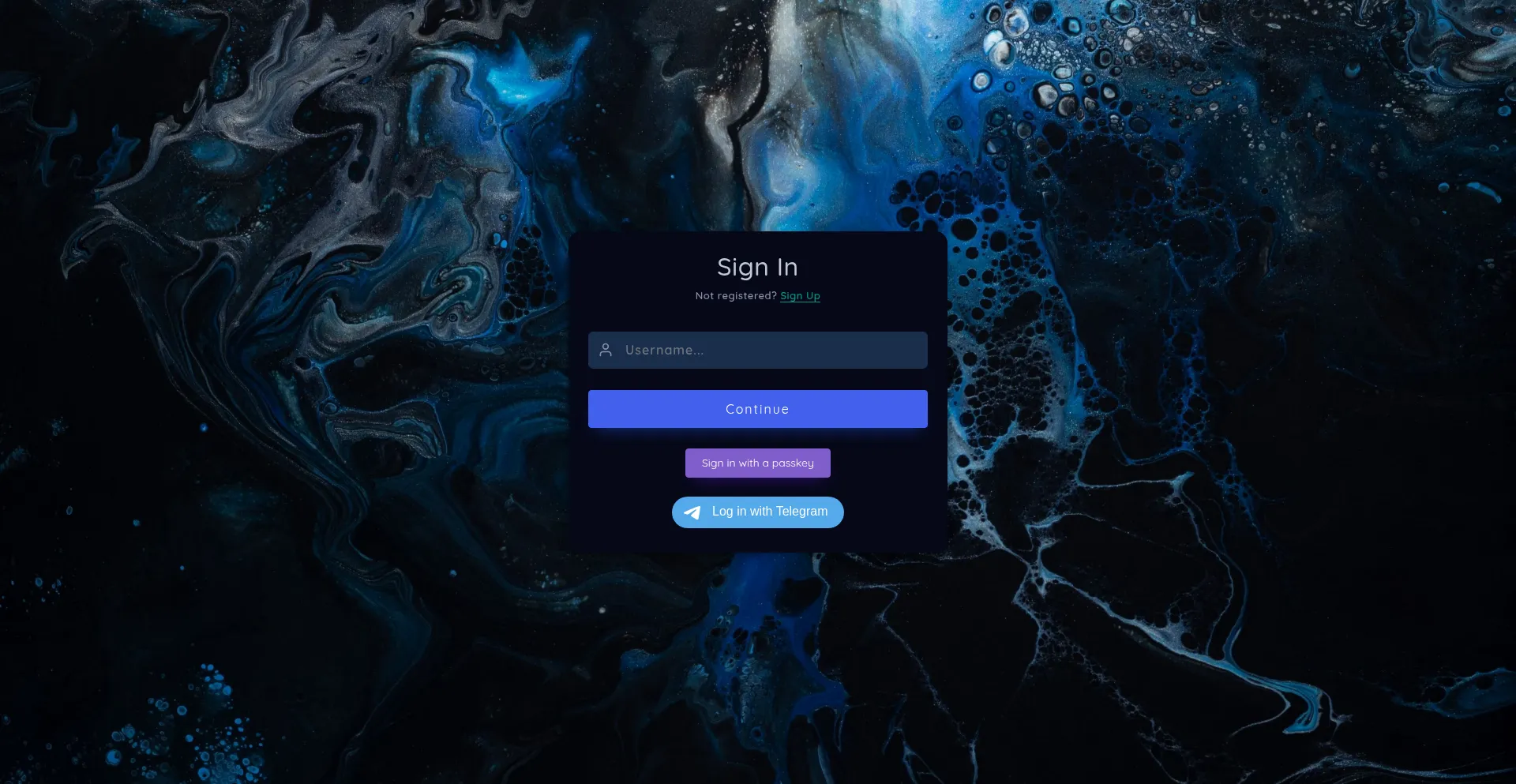 Website screenshot of Voug.ht