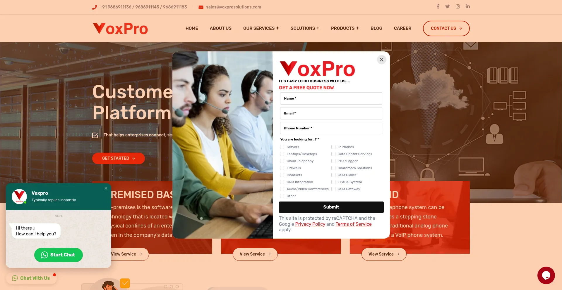 Voxprosolutions.com est-il Sûr et Fiable ?