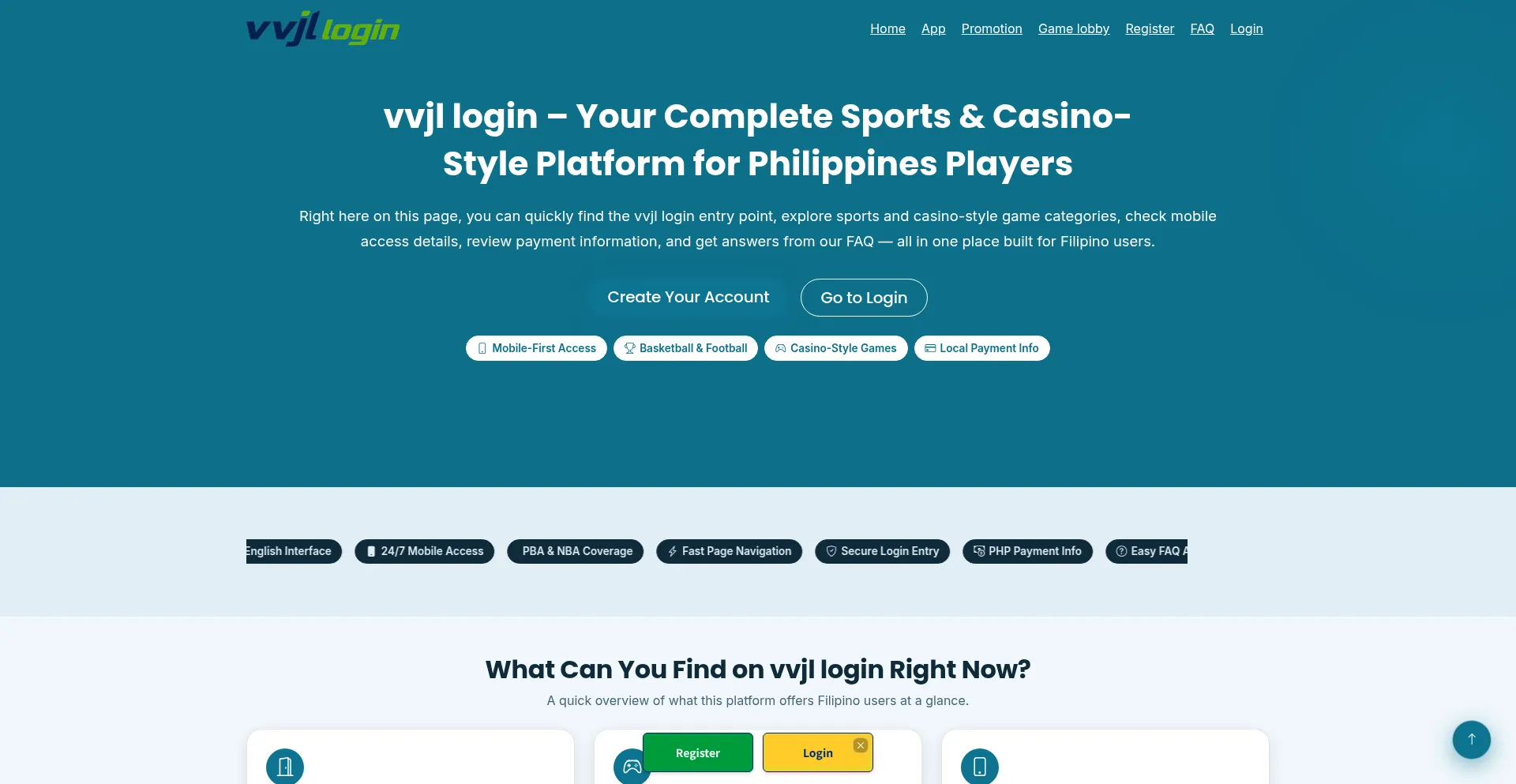 Vvjllogin.org