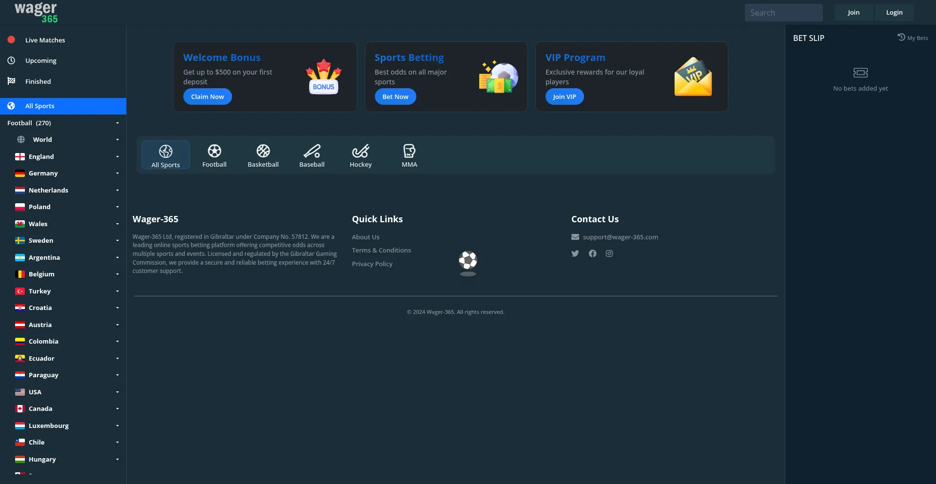 Wager-365.com est-il Sûr et Fiable ?
