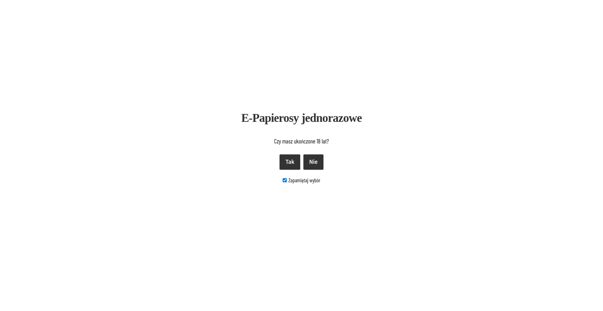 Website screenshot of Wapujemy.com