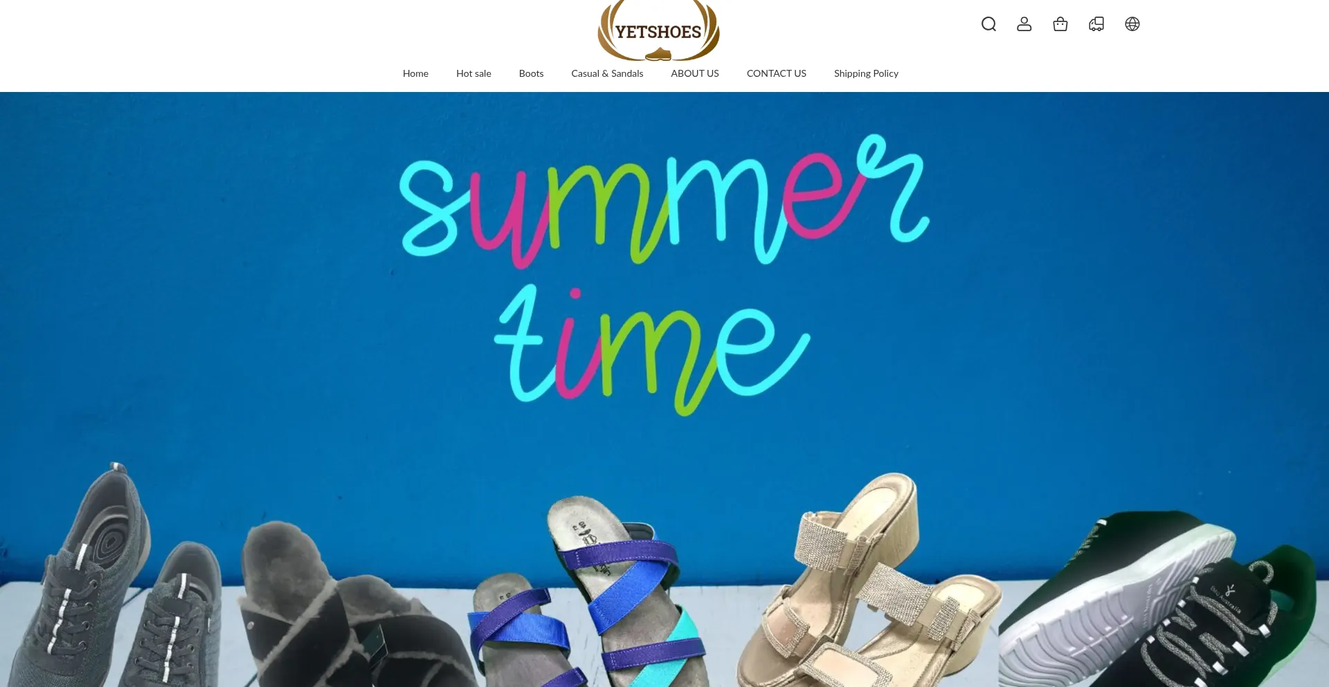 Website screenshot of Warehouse-deal.com