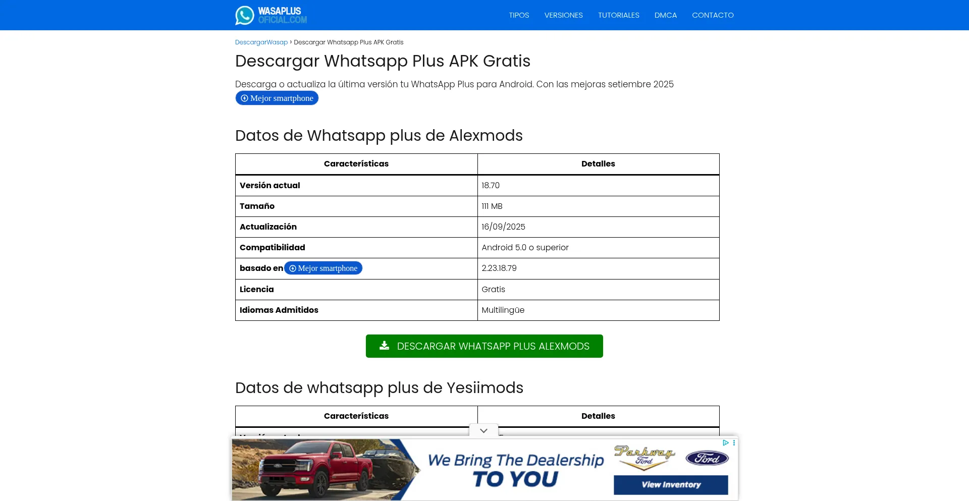 Wasaplusoficial.com est-il Sûr et Fiable ?