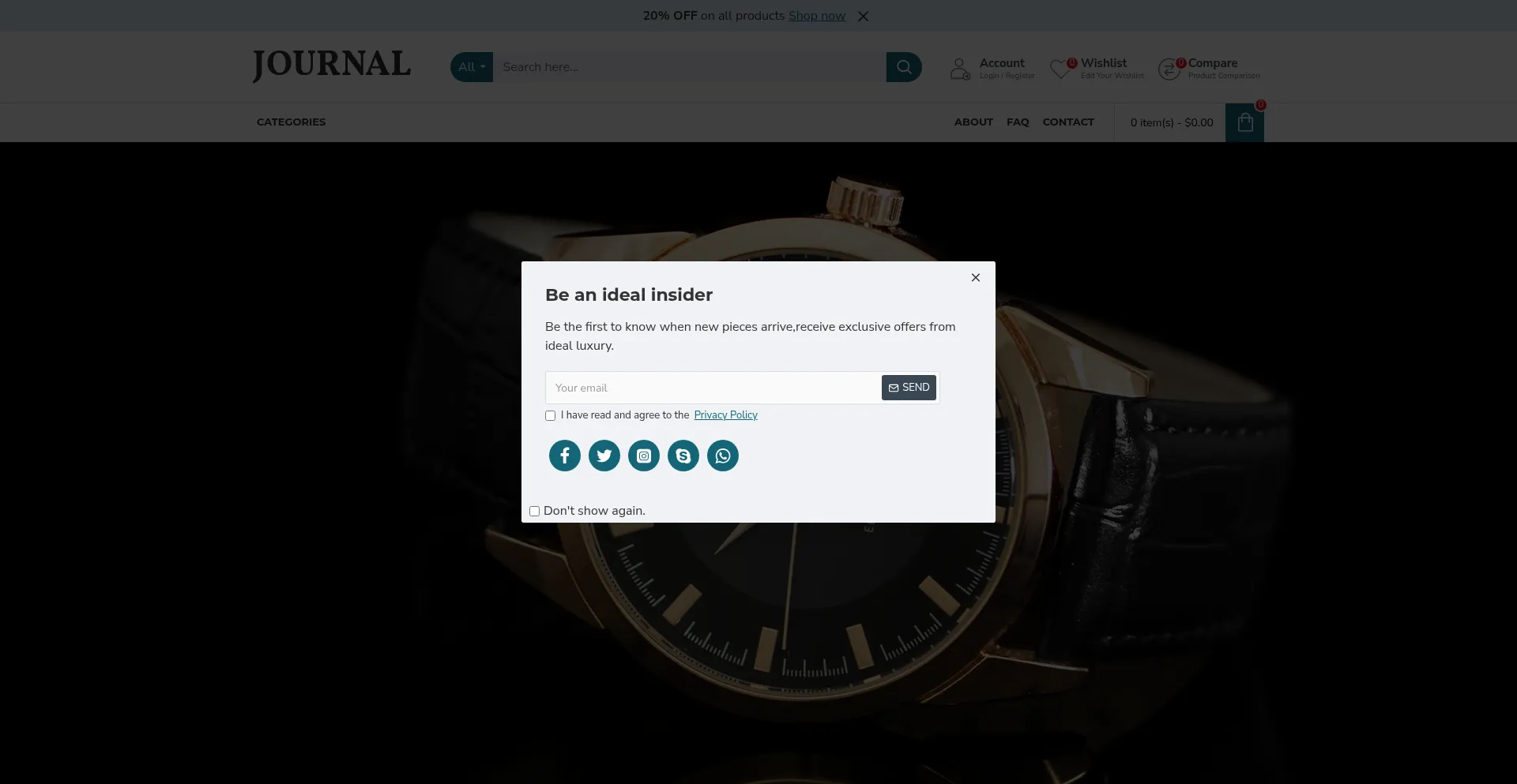 Website screenshot of Watchlabs.cc