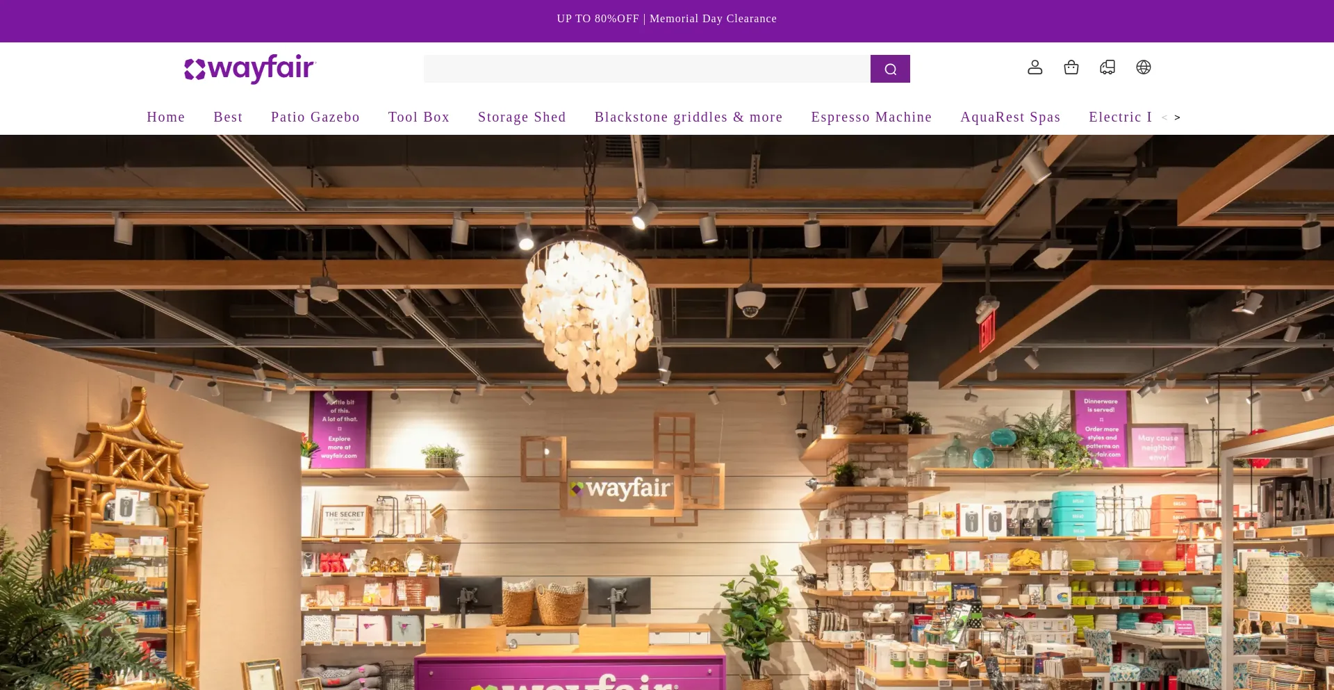 Website screenshot of Waylifeshop.store